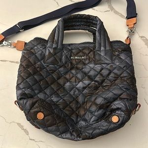 EUC MZ Wallace Small Sutton Blue Camo